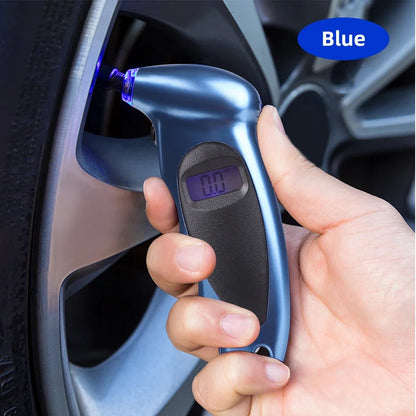 Digital Tire Pressure Gauge | High Precision Backlit Car Tyre Air Meter