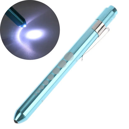 LED Medical Penlight with Pupil Gauge | Reusable Pocket Flashlight for Nurses and Doctors