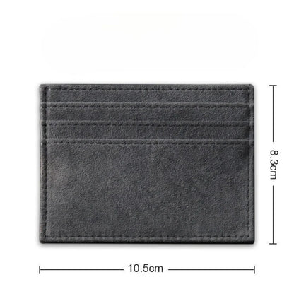 Slim Leather Card Holder | Multi Slot ID Wallet for Men