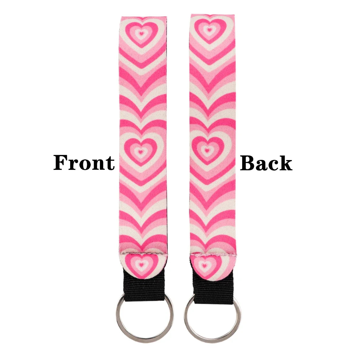 Cartoon Animal Keychain with Wrist Strap | Anti-Lost Lanyard for Keys