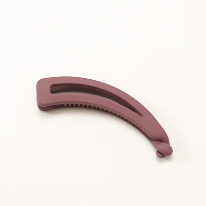 Matte Vintage Banana Clip for Curly Long Straight Short Hair Claw Women Girls Hair Styling Ponytail Holder Hairpin Clamp Grip