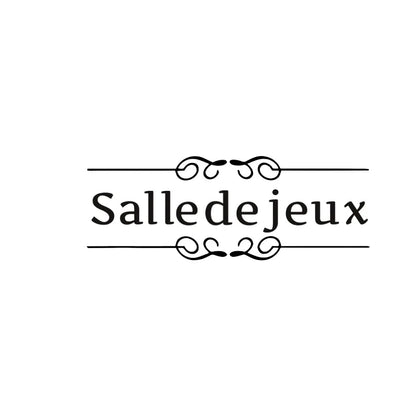 French Bathroom Toilet Sign Vinyl Sticker Decal | WC Entrance Sign Door Decal for France Home