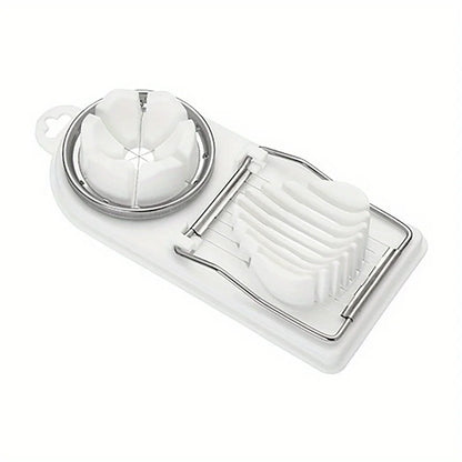 Home Multifunctional Egg Slicer | Boiled Egg and Vegetable Cutter Tool