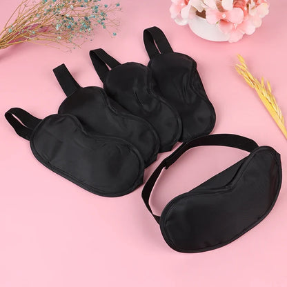 Silk Sleep Eye Mask Set | Light Blocking Padded Blindfold for Travel and Home