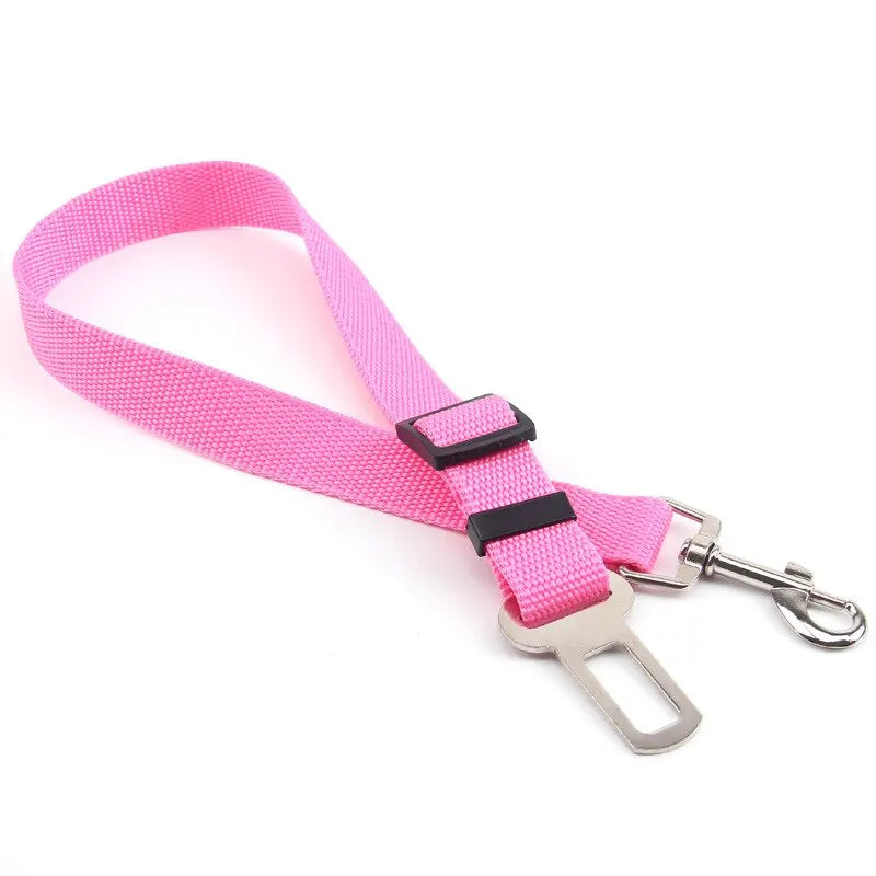 Adjustable Nylon Dog Car Seat Belt Safety Strap