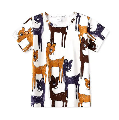 Kids Cotton Sweatshirt | Unisex Cartoon Top for Toddlers