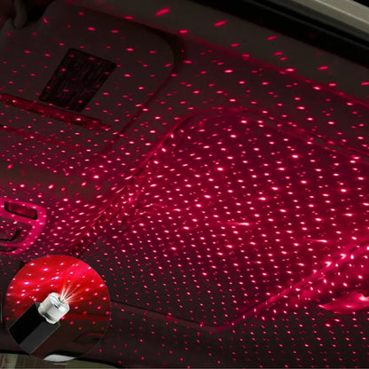 LED Starry Sky Lamp Car Laser Star Roof Light | 5V USB Galaxy Projector for Room Ceiling Decor