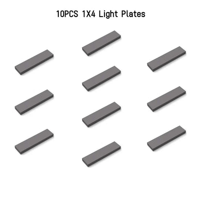 City Road Street Baseplate Building Blocks | Pedestrian Crossing Base Compatible with Major Brands