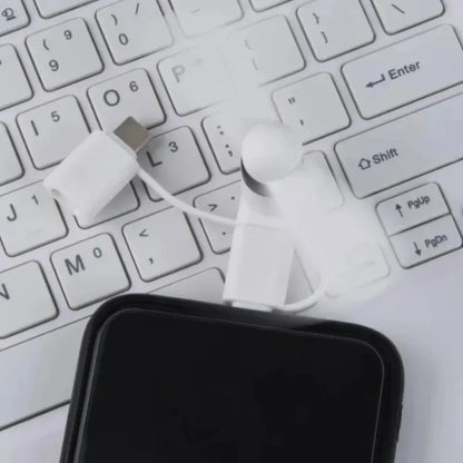 USB Phone Cooler | 3 in 1 Mini Fan for iPhone and Samsung