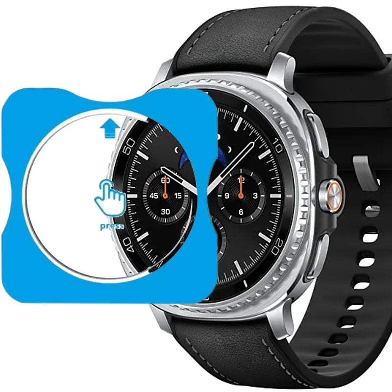 Tempered Glass Film Quick Pasting For Samsung Galaxy Watch 8/7/6/5/4 40mm 44mm Ultra 47mm Protective Screen Film Watch 8 Classic