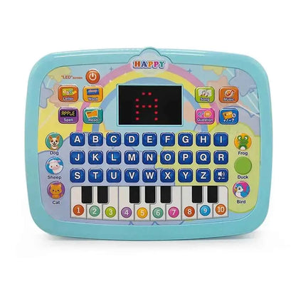 English Alphabet Study Machine for Toddler with Math Letter Music Children's Educational Books Computer Toys for Baby Boys Girls