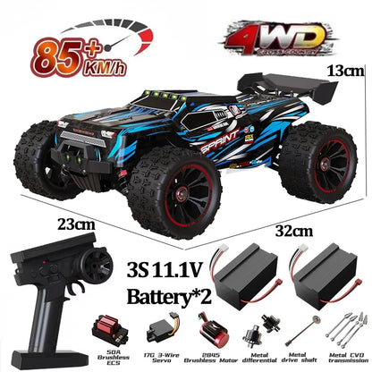 9522PRO 85KM/H High-speed RC Car Brushless Four-wheel Drive Off-road Drift 1:16 Professional Racing Car 9522 50KM/H Boy's Toy