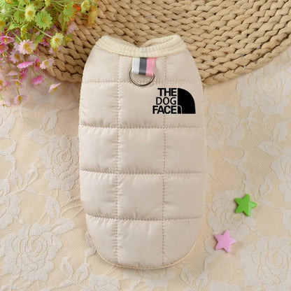 Designer Trendy Dog Clothes – Winter Warm Pet Coat for Small & Medium Dogs