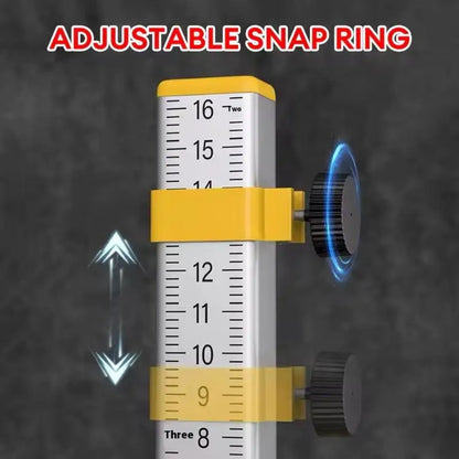 Special 0-160mm Aluminum Alloy Tile Leveling Ruler | High Precision Horizontal Bubble Measuring Tool