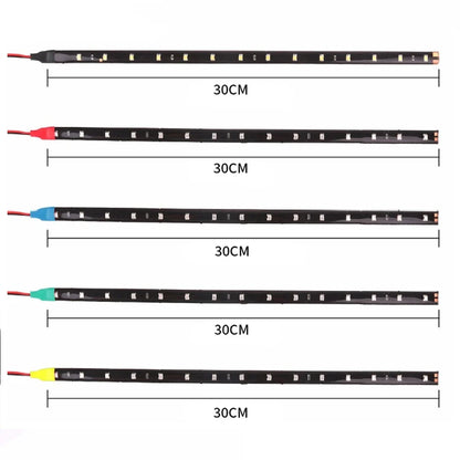 Car Led Strip Light 30cm | 12V Waterproof Interior Decoration for Car Motorcycle