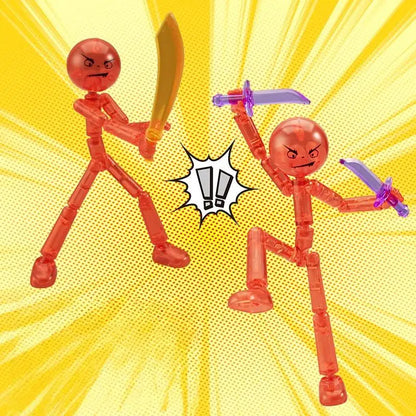 Multi-jointed Stickman Action Figure | 3D Printing Mannequin Toy