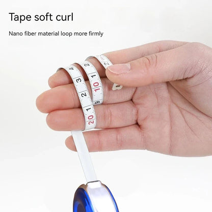 Mini Keychain Tape Measure 2m | Portable Steel Tape Measure Keyring