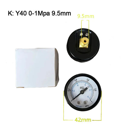 1pc Pressure Gauge for Air Compressor | Power Tool Replacement Accessory