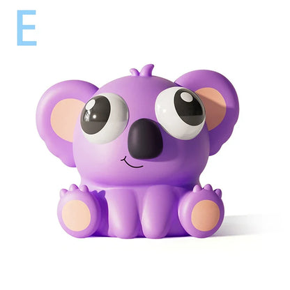 Pop Eye Squeeze Cartoon Animal Sensory Toy | Stress Relief Fidget Gift