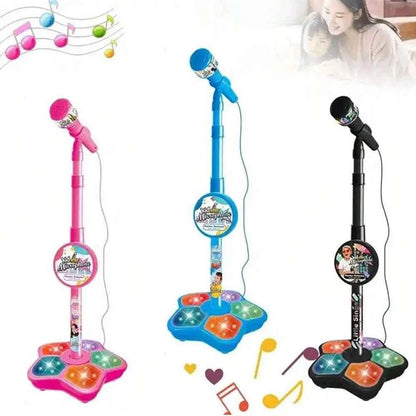 Kids Microphone Stand Toy, Portable Children's Karaoke Electronic, Durable Party Karaoke Microphone Stand, Kids Karaoke Machine