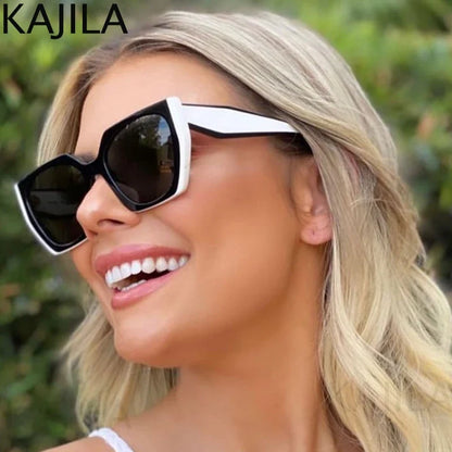 Cat Eye UV400 Square Punk Sunglasses