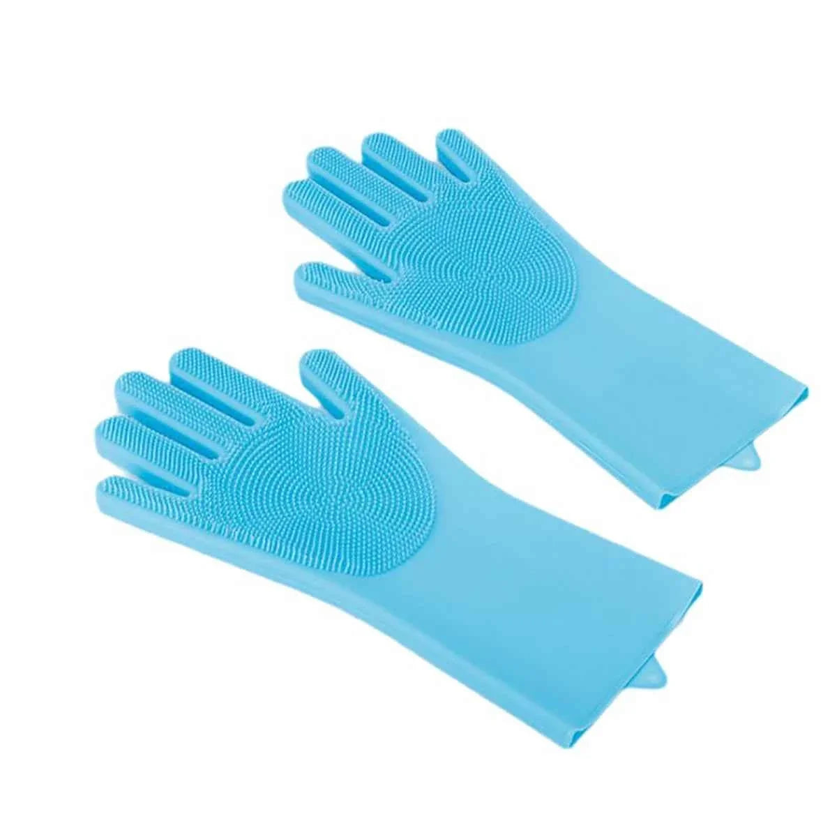 Premium Silicone Bathing Gloves for Dogs and Cats