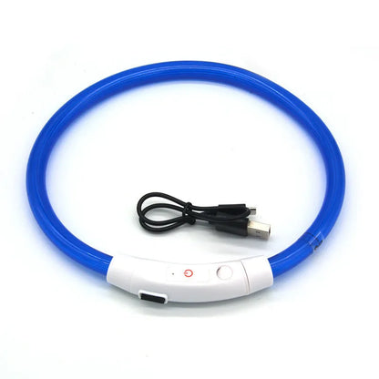 LED Dog Luminous Collar for Night Safety