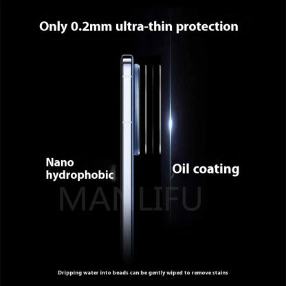 3D Camera Lens Tempered Glass For Vivo X200 Pro Back Camera Protector on Vivo X200 X200Pro Mini Black Lens Ring Film Cover Case