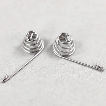 Trigger Button Springs Replacement Kit Xbox 360 | 2/6/10 Pack Silver Springs for LT RT Battery Connector