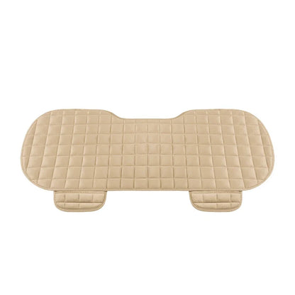 Car Seat Cover Front Rear Flocking Cloth Cushion Non Slide Winter Auto Protector Mat Pad Keep Warm Universal Fit Truck Suv Van