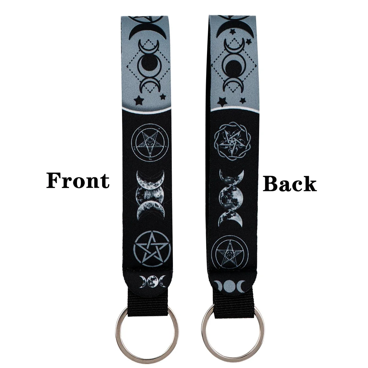Cartoon Animal Keychain with Wrist Strap | Anti-Lost Lanyard for Keys