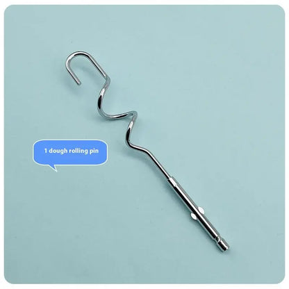 Stainless Steel Egg Beater Set | Handheld Mixing Hooks for Electric Mixer