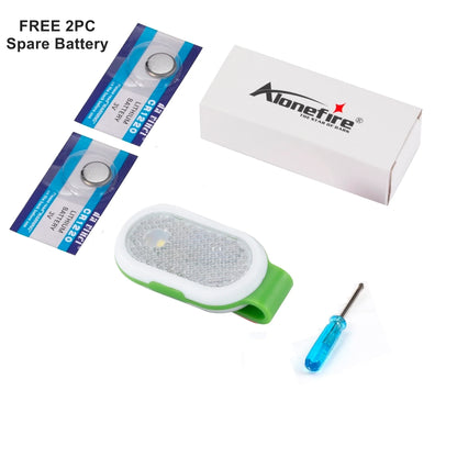Compact LED Safety Light for Night Running, Hiking, and Walking | Clip-On Emergency Warning Lamp