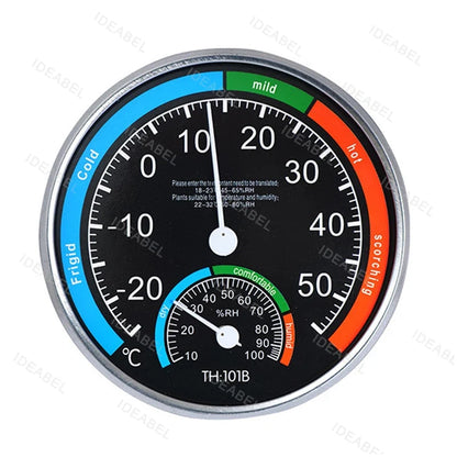 Pointer Type Thermometer Hygrometer | Indoor Temperature and Humidity Monitor