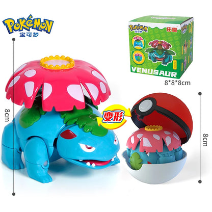 Pokemon Figures Toys Pocket Monsters Ball Model Pikachu Gengar Pokeball Dragonite Snorlax Pokeball Action Figures Toy