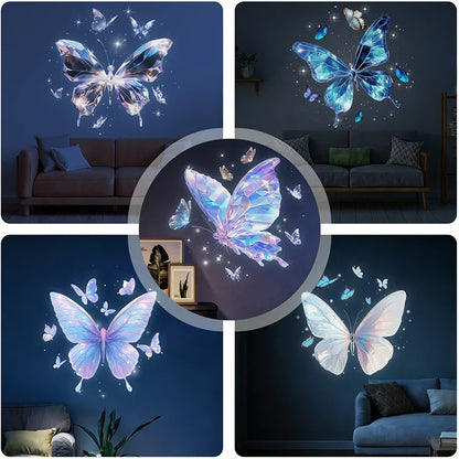 Butterfly Projection Night Light | 5 Pattern 360 Degree Rotating LED Lamp