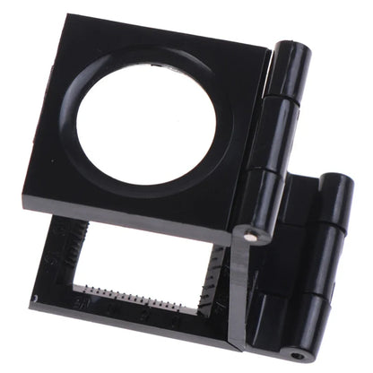 10X 28mm Folding Magnifier Stand Loupe | Textile Optical Glass Tool