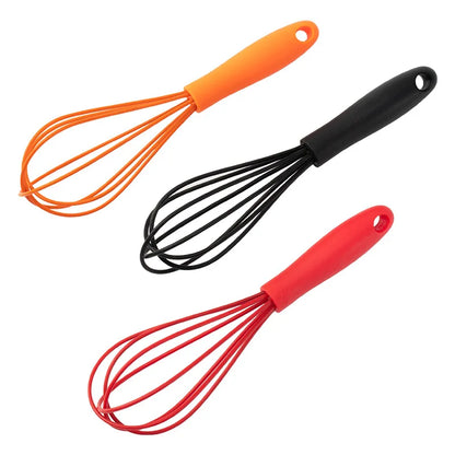 Mini Silicone Egg Beater | Manual Cream Whisk Baking Tool