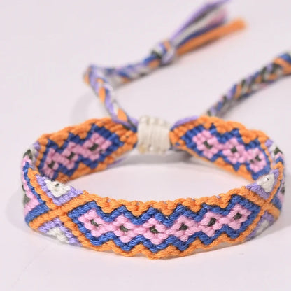 Rope Weave Bohemia Friendship Bracelet | Handmade Summer Beach Style Jewelry