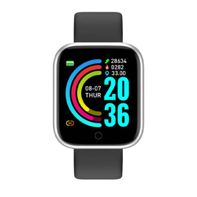 CHAONB Smart Watch for Women Men | Fitness Tracker with Bluetooth, Heart Rate & Sleep Monitor