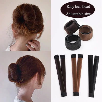 For Beam Twister Hairpin Bagel Sofia Twist Hair Donut Bun Accessory | Industrial Style Hair Tool