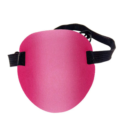 Unisex Black Single Eye Patch | Adjustable Washable Concave Eyepatch for Sleep, Vision Training, and Cosplay