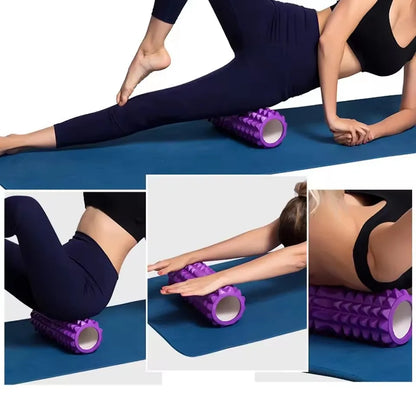 Foam Rollers for Muscle Massage 30CM - HIGH-Density Back Foam Roller for Back Pain Relief & Muscle Recovery in Legs & Arms