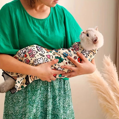 Cat Grooming Wrap - Anti-Bite, Anti-Scratch Swaddle for Medicine & Nail Clipping
