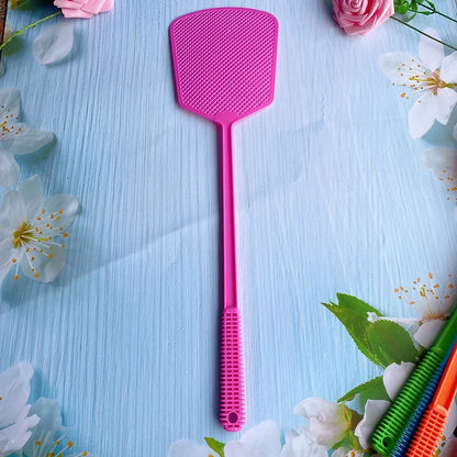 Large Fly Swatter with Extended Handle | Durable Manual Mosquito Swatter
