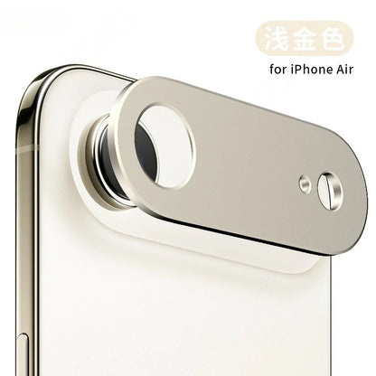 Aluminum Metal Rear Camera Lens Protectors for iPhone 17 Pro Max Air 17Pro 17Air 17ProMax Hollow Lens Cover Ring Film