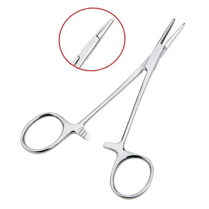 Multifunctional Hemostatic Forceps | Stainless Steel Surgical Clamp for Fishing, Arts & Crafts