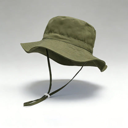 Solid Color Kids Fisherman Hat | Unisex Summer Sun Protection Hat