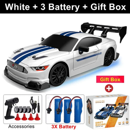 4WD RC Drift Car Remote Control GTRPRO AE86PRO Model 4x4 Racing RTR Radio Truck Vehicle Toy Gift for Boy Girl Children Kid Adult