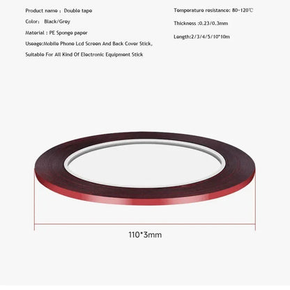 Amaoe Double Sided Adhesive Tape | High Temperature Resistant Sealing Tape for Phone and Tablet Repairs
